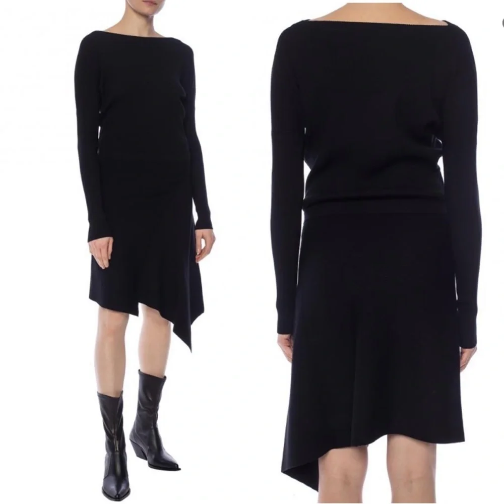 ankle length dress for women Fold Off-shoulder Ankle Length Sheath Bridesmaid Dress main image 0